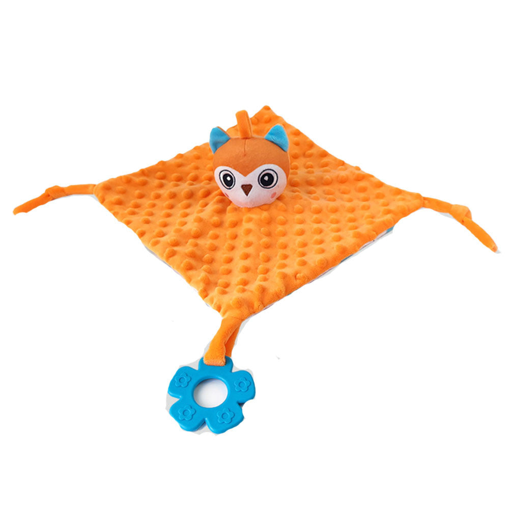 Csu-csu rongy, + rágóka, állat fig., 16x38 cm lapon-0