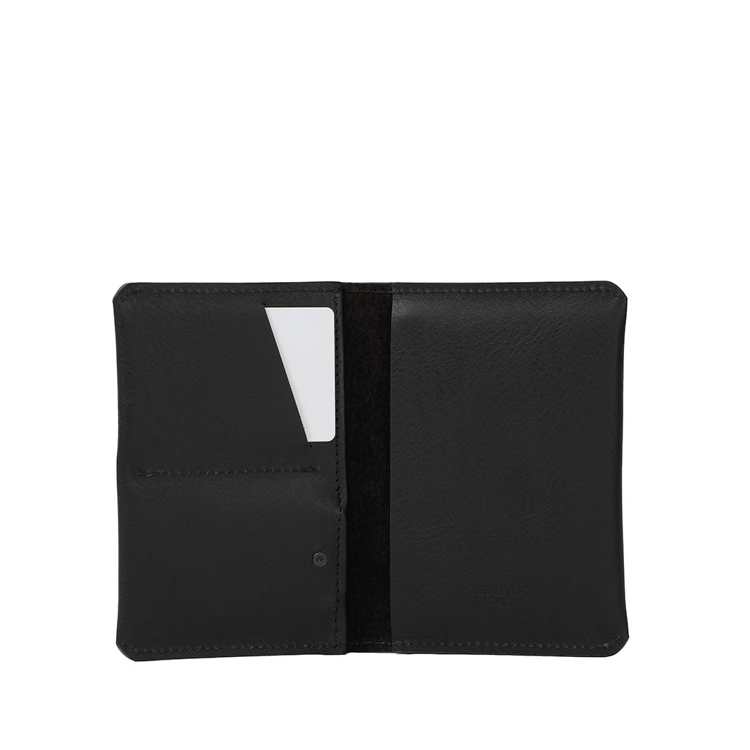 Leather Passport Holder 2.1 compatible with AirTag | RFID Blocking-1