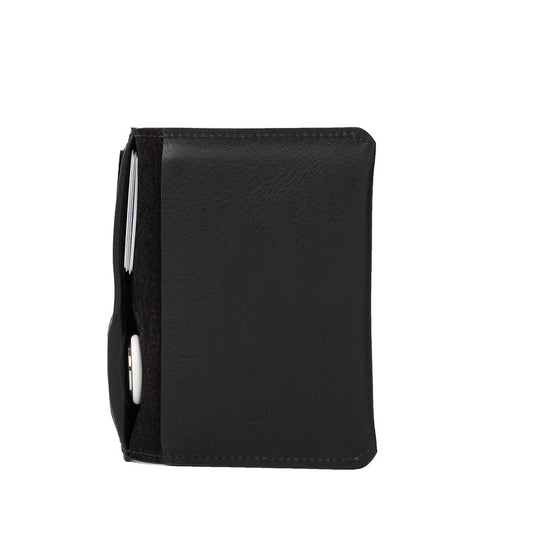Leather Passport Holder 2.1 compatible with AirTag | RFID Blocking-0