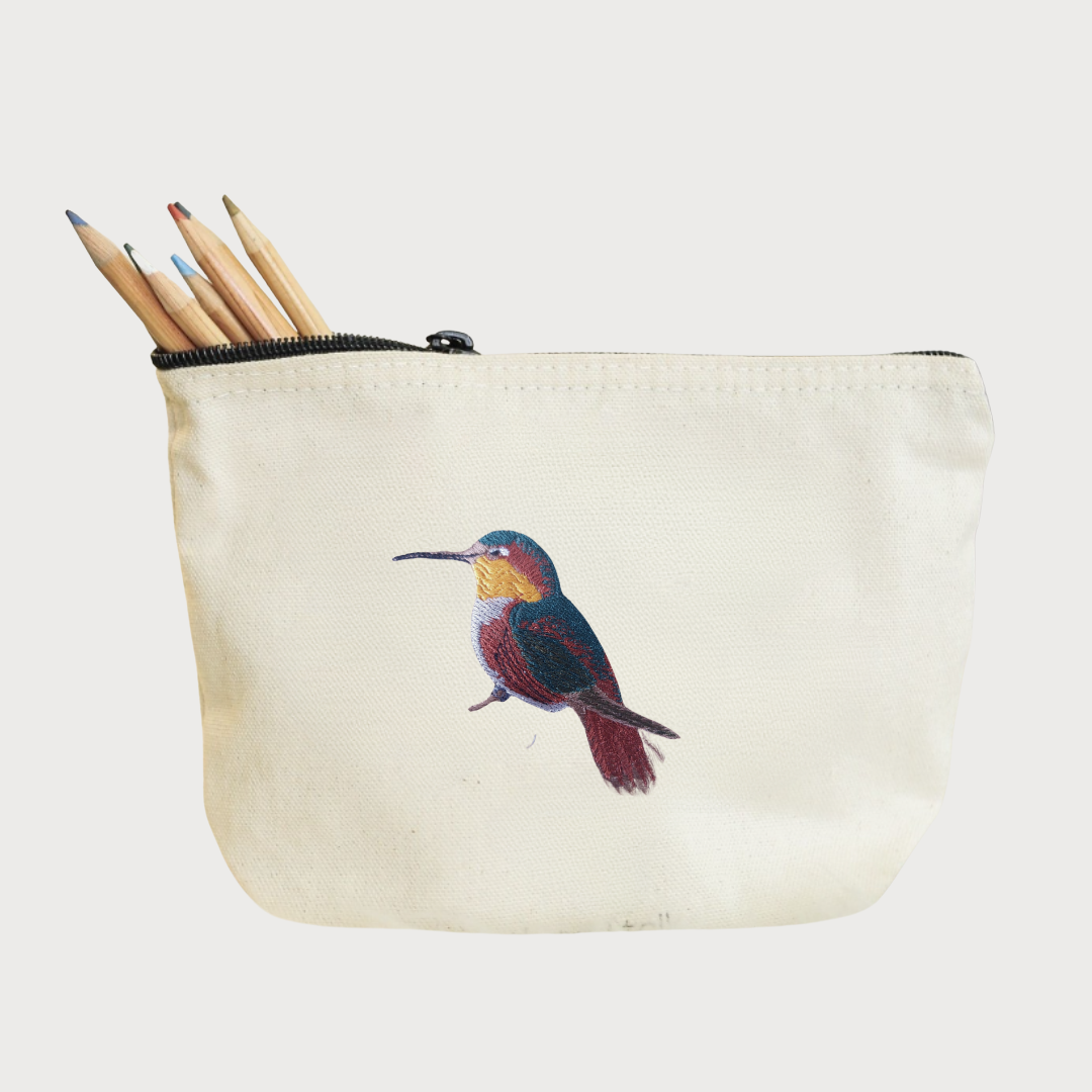 Make Up Pouch - Humming Bird-4