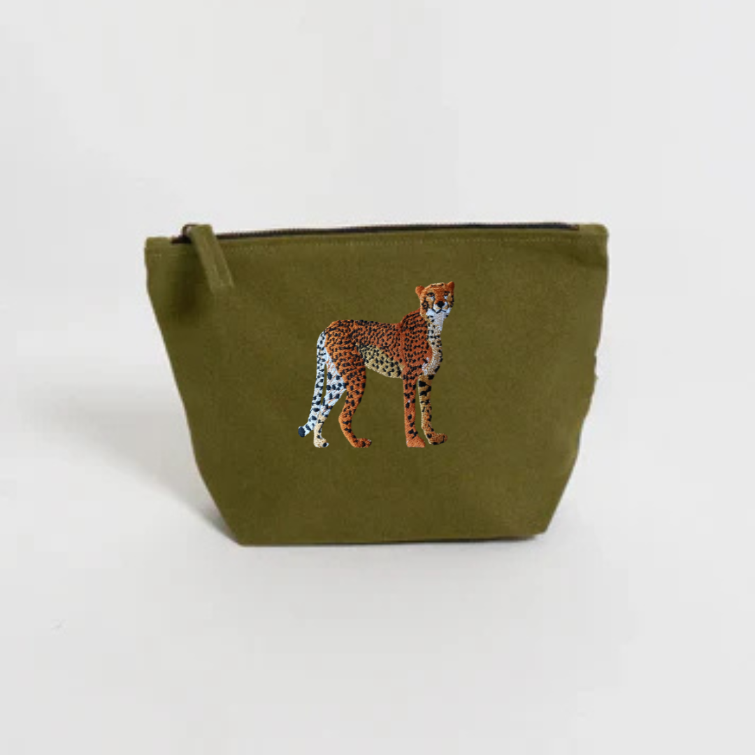 Make Up Pouch - Cheetah-4