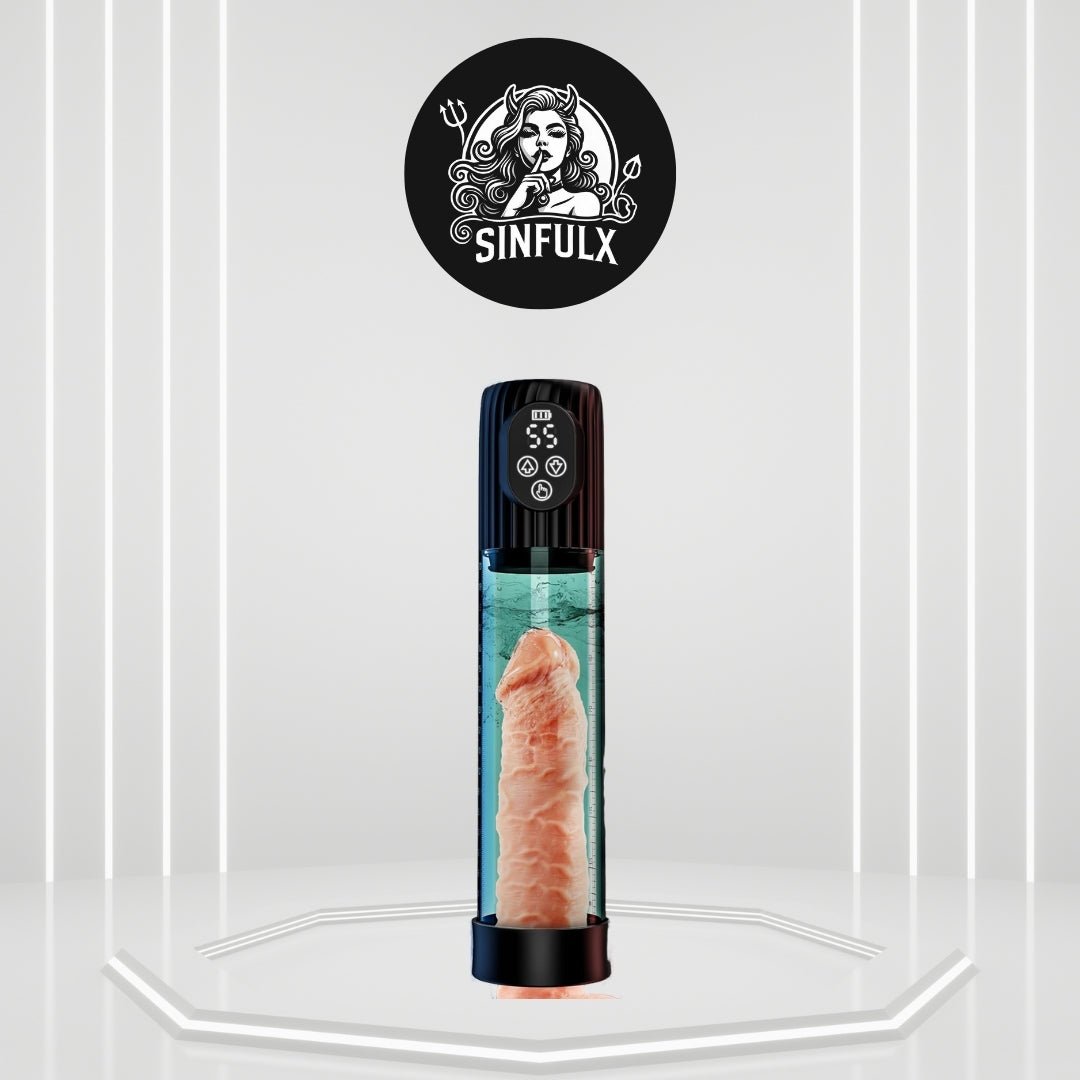 AquaGrip Penis Pump Male Masturbator-0