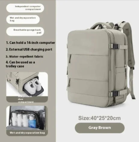 Women's Large-Capacity Schoolbag