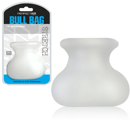Perfect Fit Bull Bag XL 1.5in Ball Stretcher - Clear-0