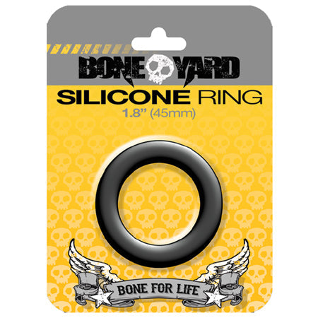 Boneyard Silicone Ring 45mm Black-0