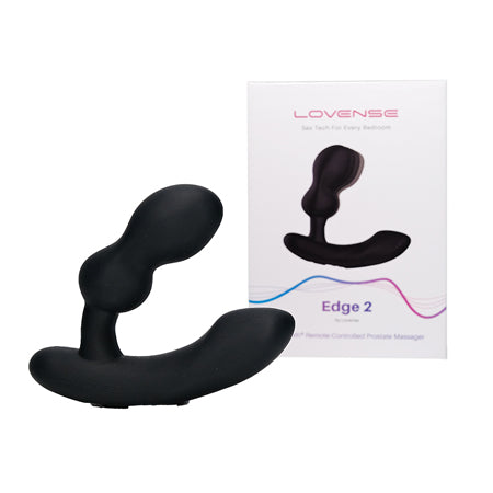 Lovense Edge 2 Bluetooth Remote-Controlled Adjustable Prostate Massager-0