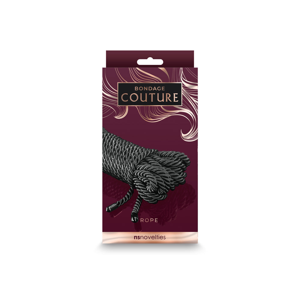 Bondage Couture Rope 25 ft. Black-0
