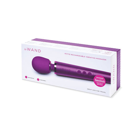 Le Wand Petite Rechargeable Massager Dark Cherry-0