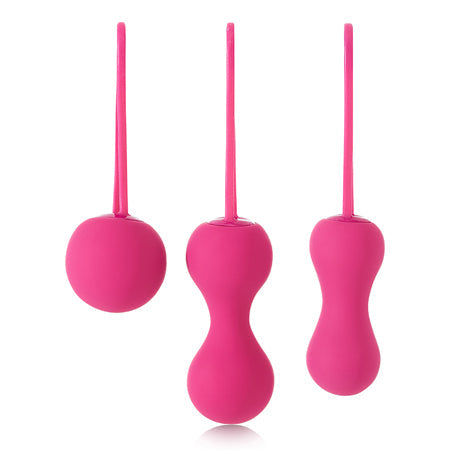 Je Joue Ami 3-Piece Silicone Kegel Set Fuchsia-0