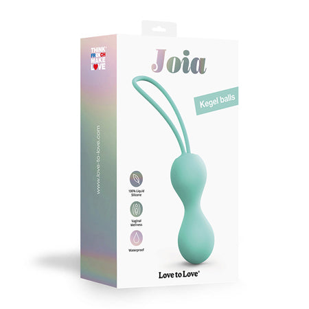 Love to Love Joia Silicone Kegel Balls Enjoy Mint-0