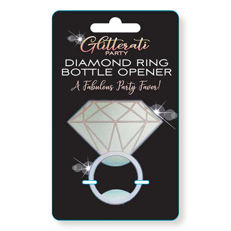 Glitterati Party Diamond Ring Bottle Opener-0