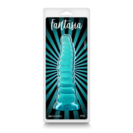 Fantasia Nymph Jelly Dildo Teal-0