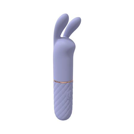 LoveLine Dona 10 Speed Vibrating Mini-Rabbit Silicone Rechargeable Waterproof Lavender-0