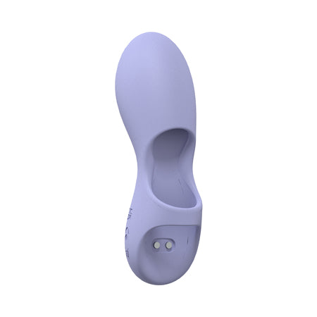 LoveLine Joy 10 Speed Finger Vibe Silicone Rechargeable Waterproof Lavender-0