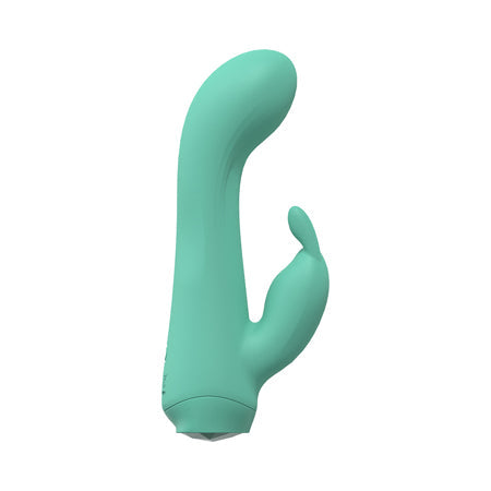 LoveLine Enchanted Dual Motor 10 Speed Rabbit Silicone Rechargeable Waterproof Green-0