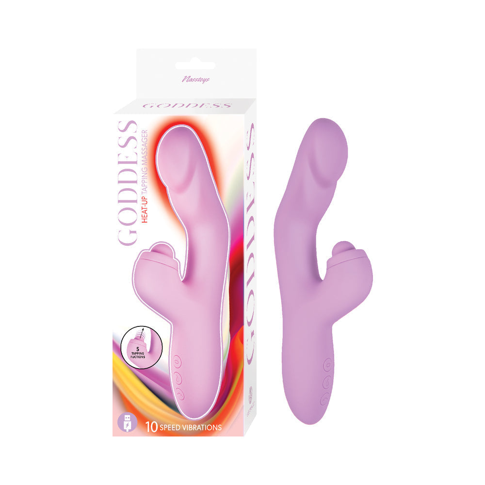 Goddess Heat Up Tapping Massager Lavender-0