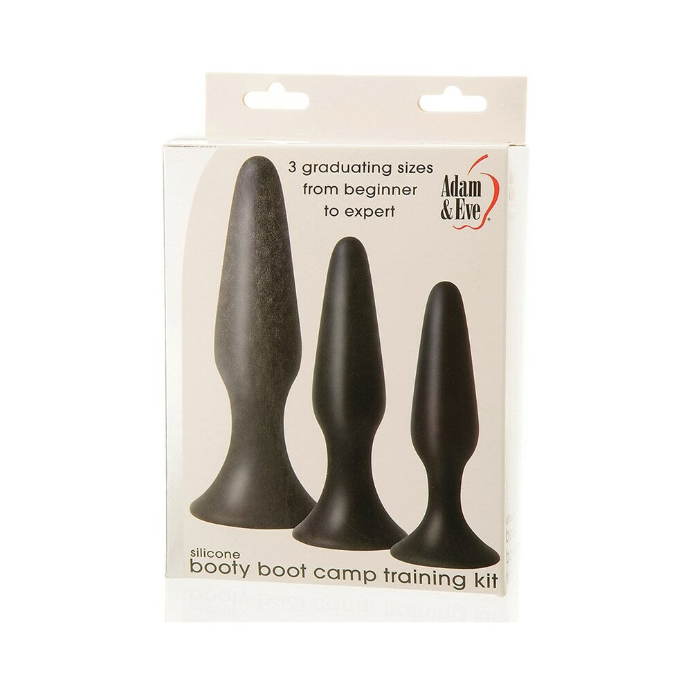Adam & Eve Booty Boot Camp Anal Plug Training Kit-0