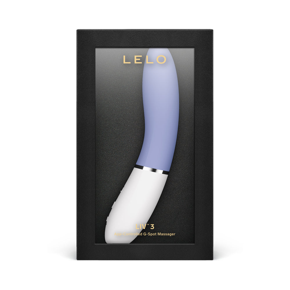 LELO LIV 3 App-Controlled G-Spot Vibrator Powder Blue-0