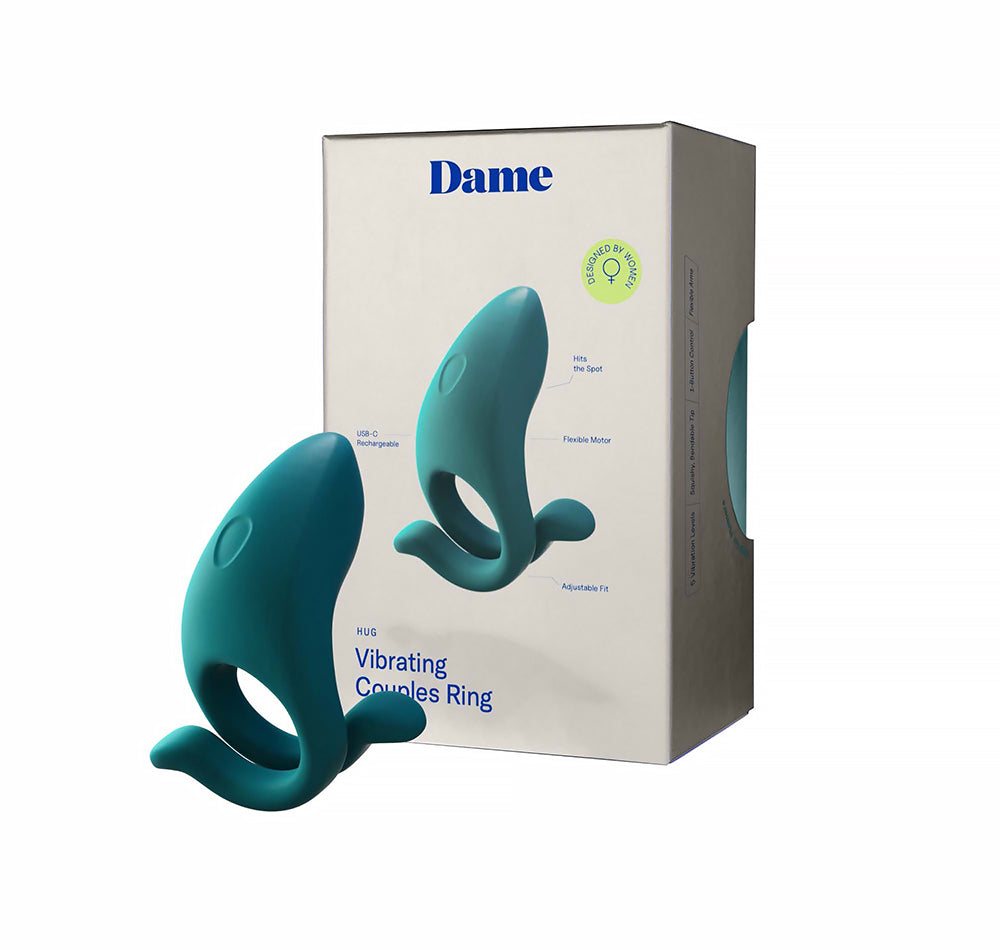 Dame Hug Vibrating Couples Ring Fir-0