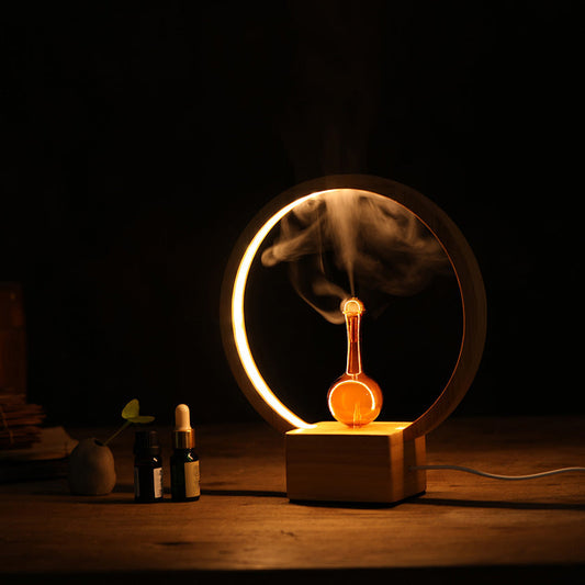 LUNA Eco-Friendly Aroma Diffuser | Ringlight Waterless Nebuliser | Pure Essential Oil-0
