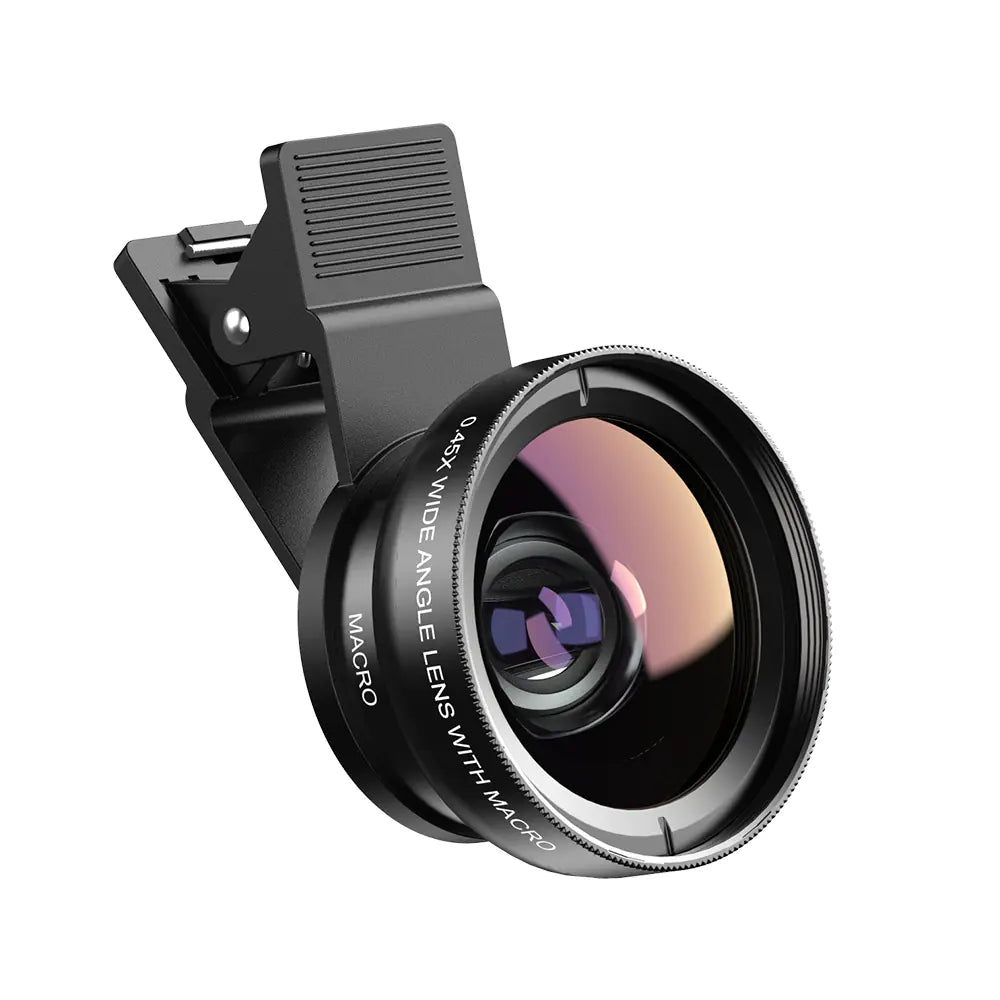 Universal 0.45x Wide Angle & 12.5x Macro Phone Lens