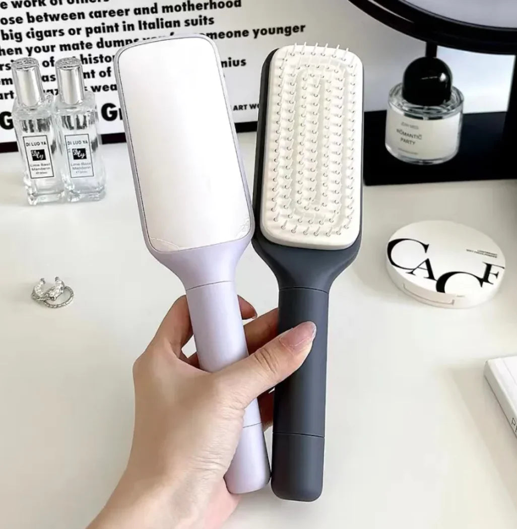 4-in-1 Self-Cleaning Scalp Massage Hairbrush