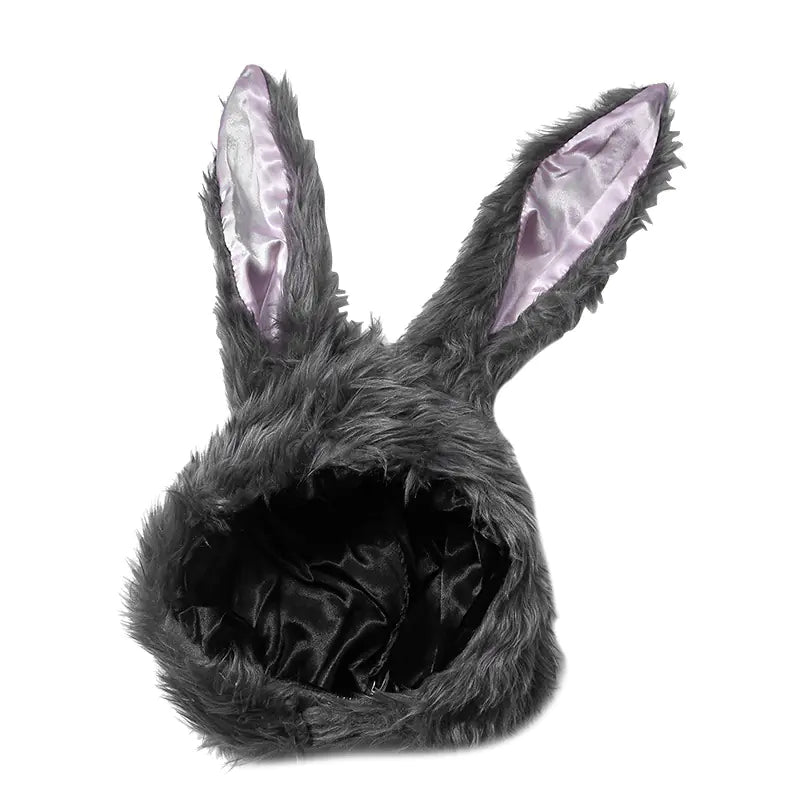 Halloween Plush Bunny Ears Hat for Cute Girls