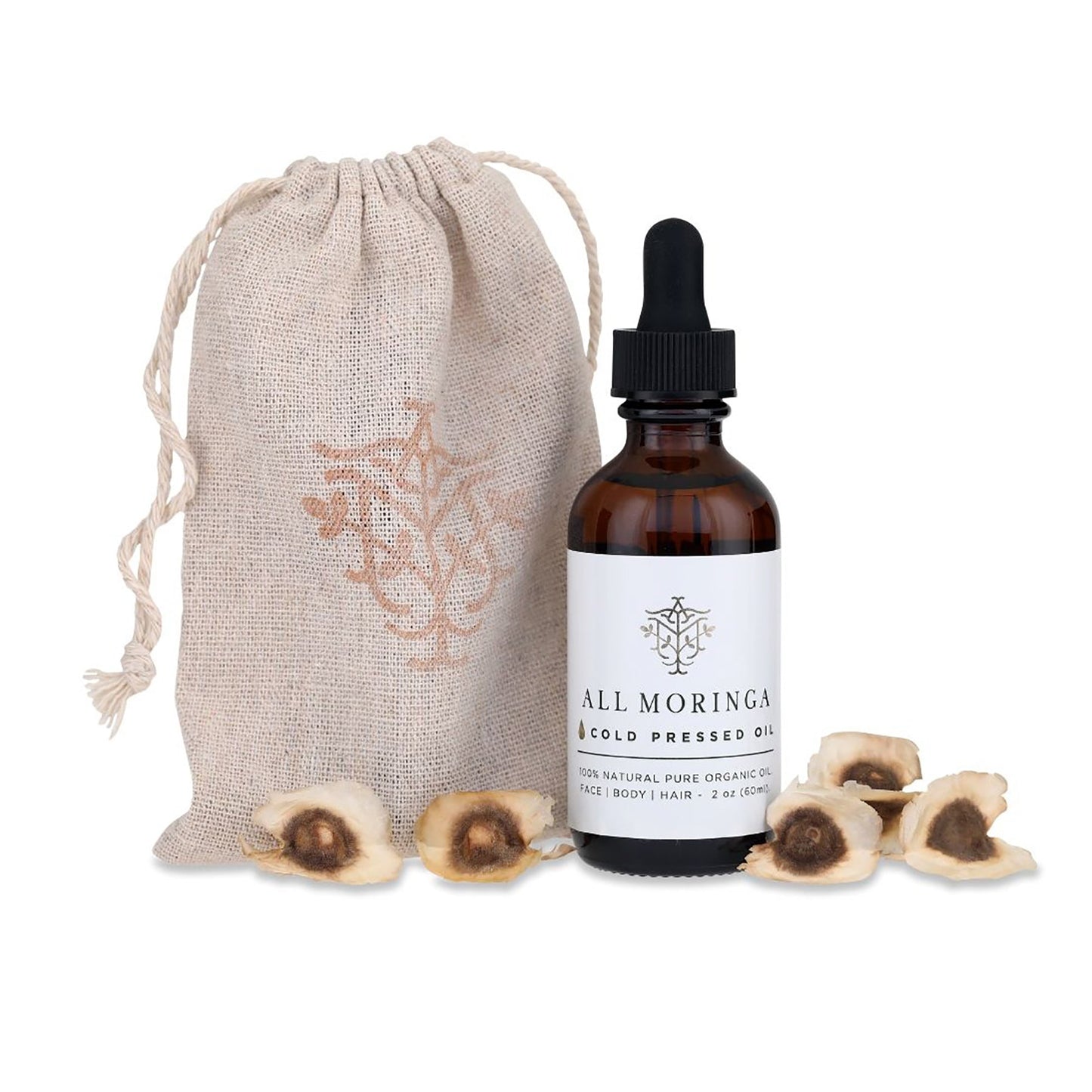 Moringa Oleifera Cold Press Seed Oil Premium Untouched Pure 100% All Natural Organic (Ben oil) for Face, Body, and Hair. Unscented or Lavender and Ylang Ylang infused (All Skin Types)-4