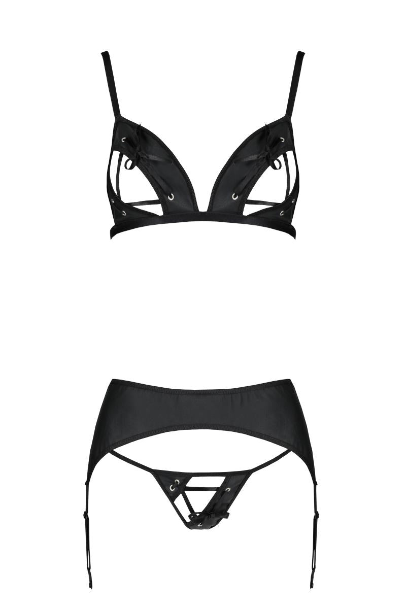 schwarzes 3tlg. Set PA596237 - 2XL/3XL-6