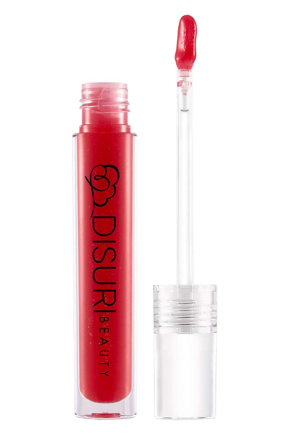 DISURI Beauty Plumping Lip Gloss - Pomegranate Pop-1