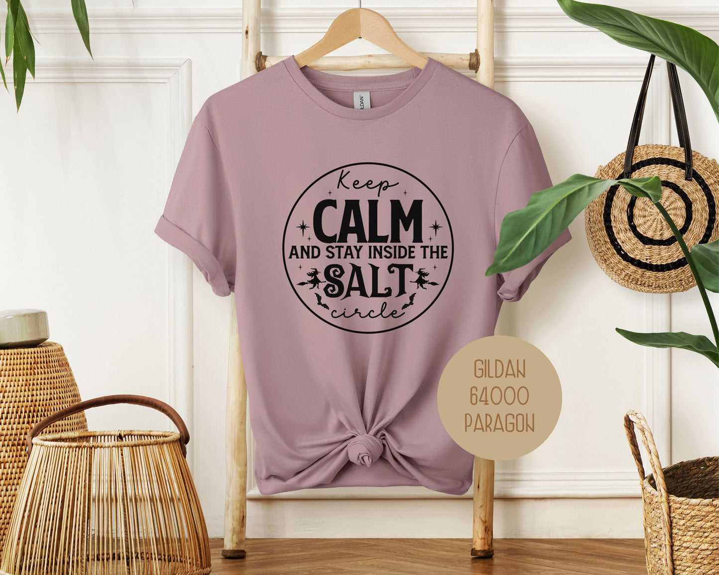 Keep Calm and Stay Inside Salt Circle Shirt-9