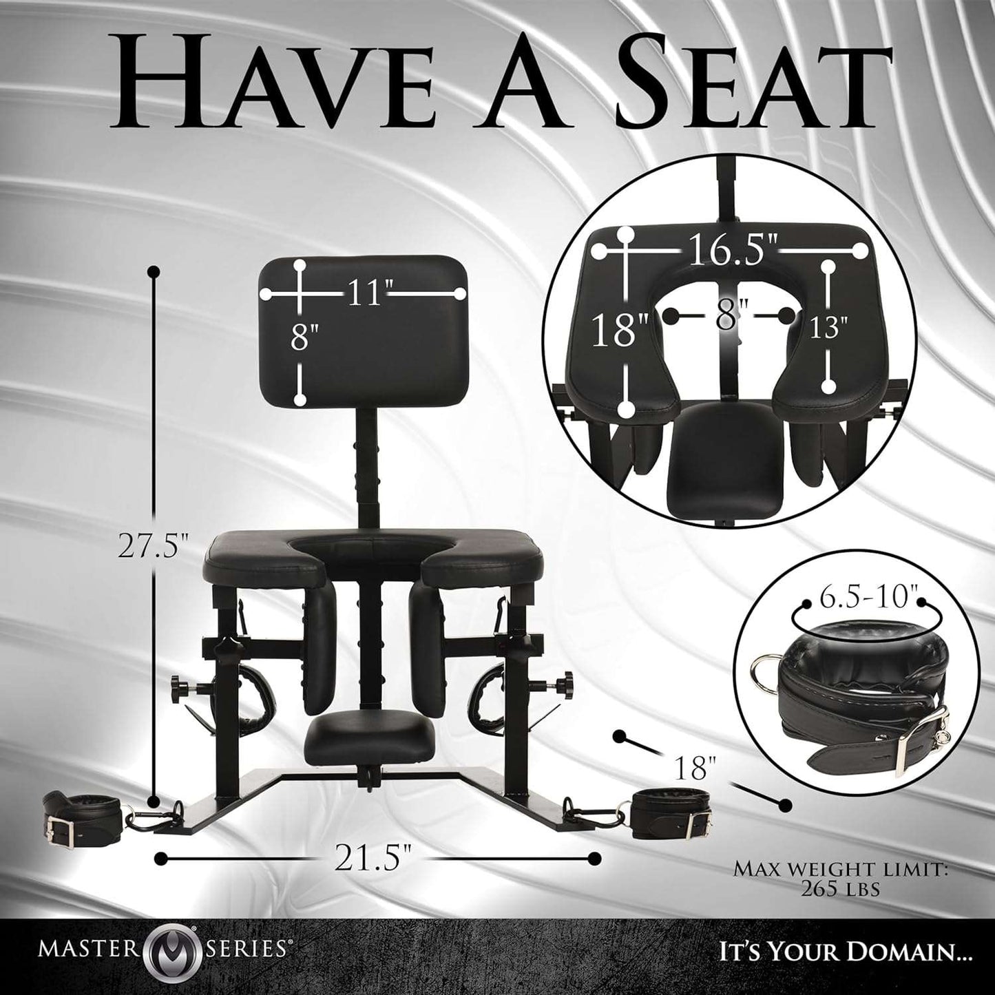 PowerSeat Premium Sex Position Restraint Chair-2