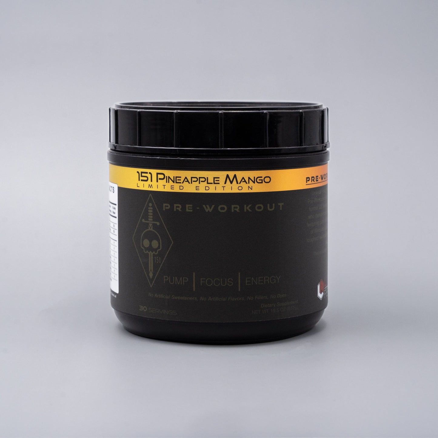 Legacy Pre-Workout | 30 Servings | 151 Edition Pineapple Mango-0
