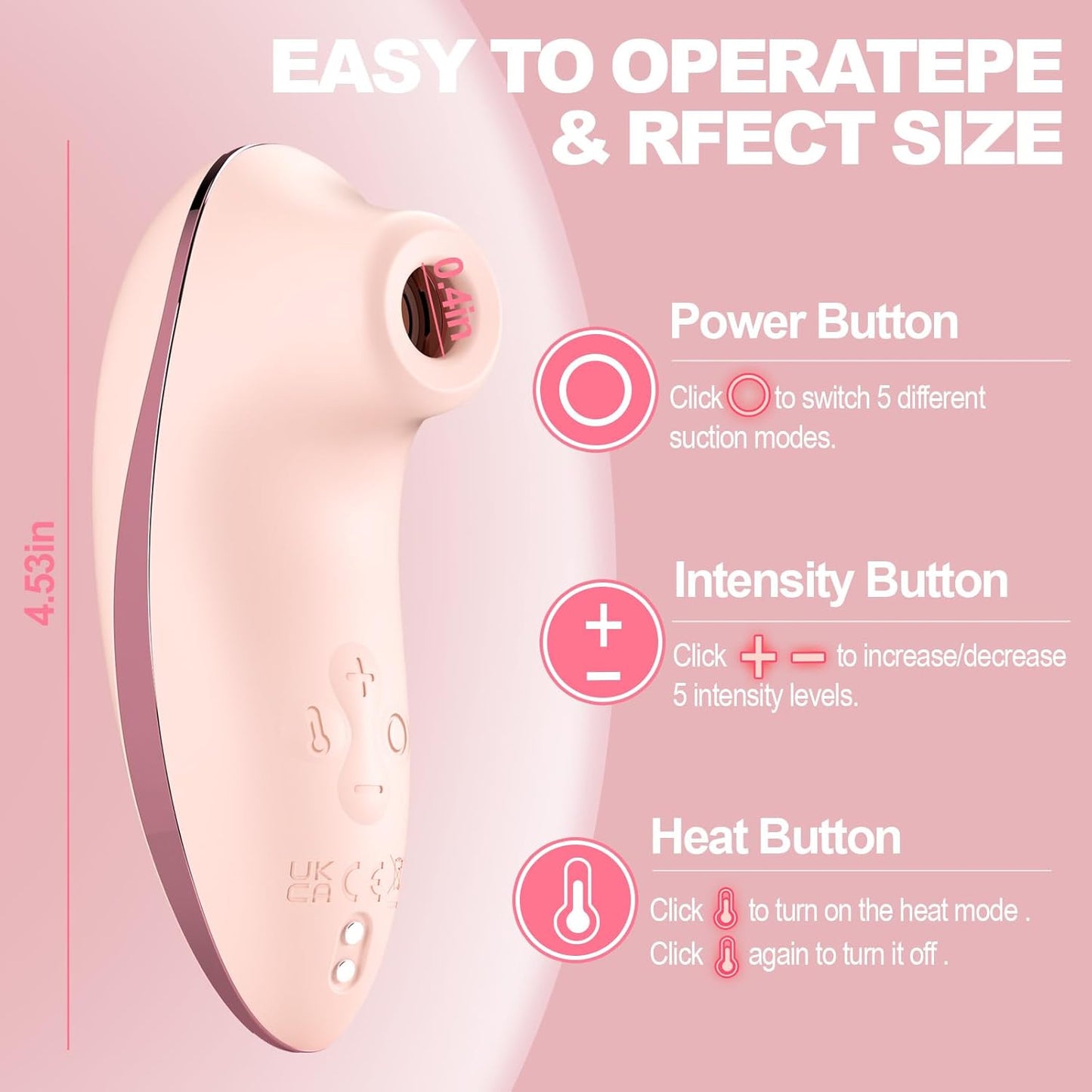 PrecisionPulse Clitoral Suction Vibrator-4