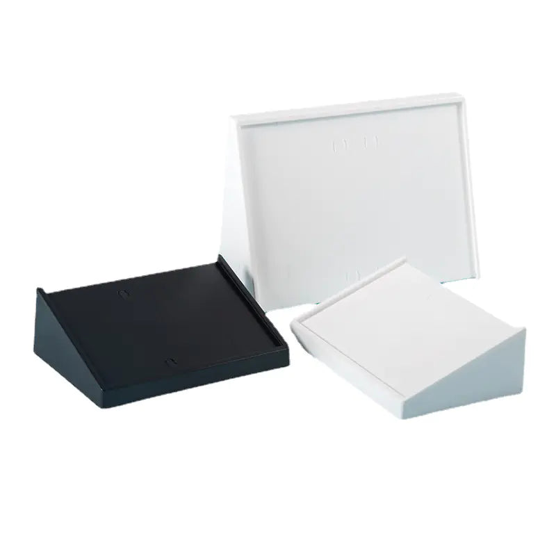 Triangular Table Sign with QR Code - White 6213 Model