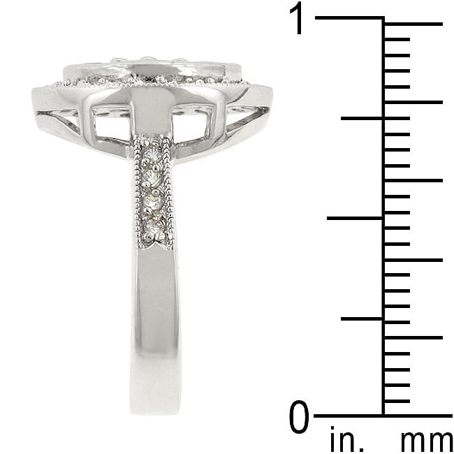 Amethyst Purple Lily Ring-3