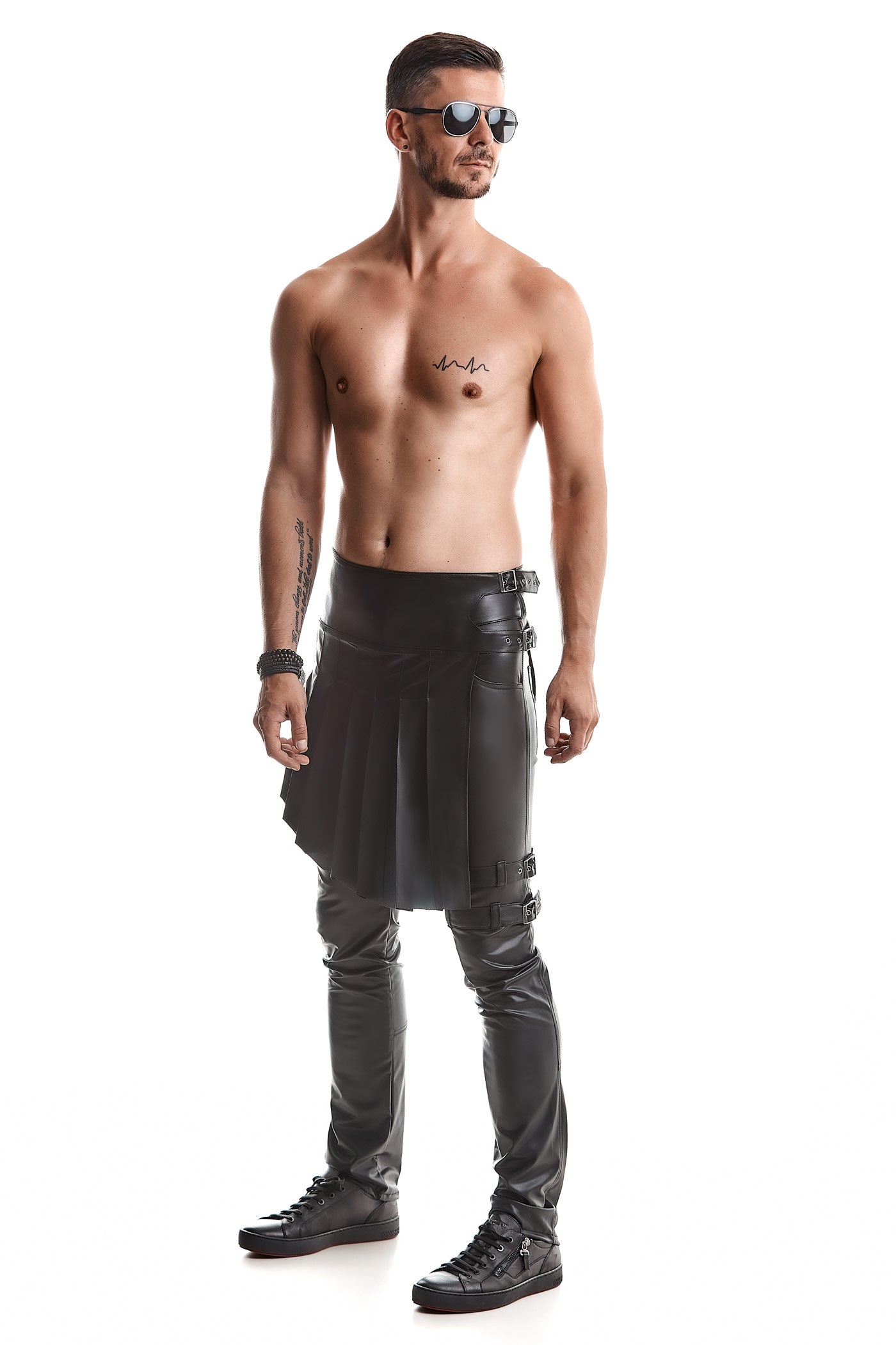 Herren Rock RMClaudio001 schwarz - 5XL-4
