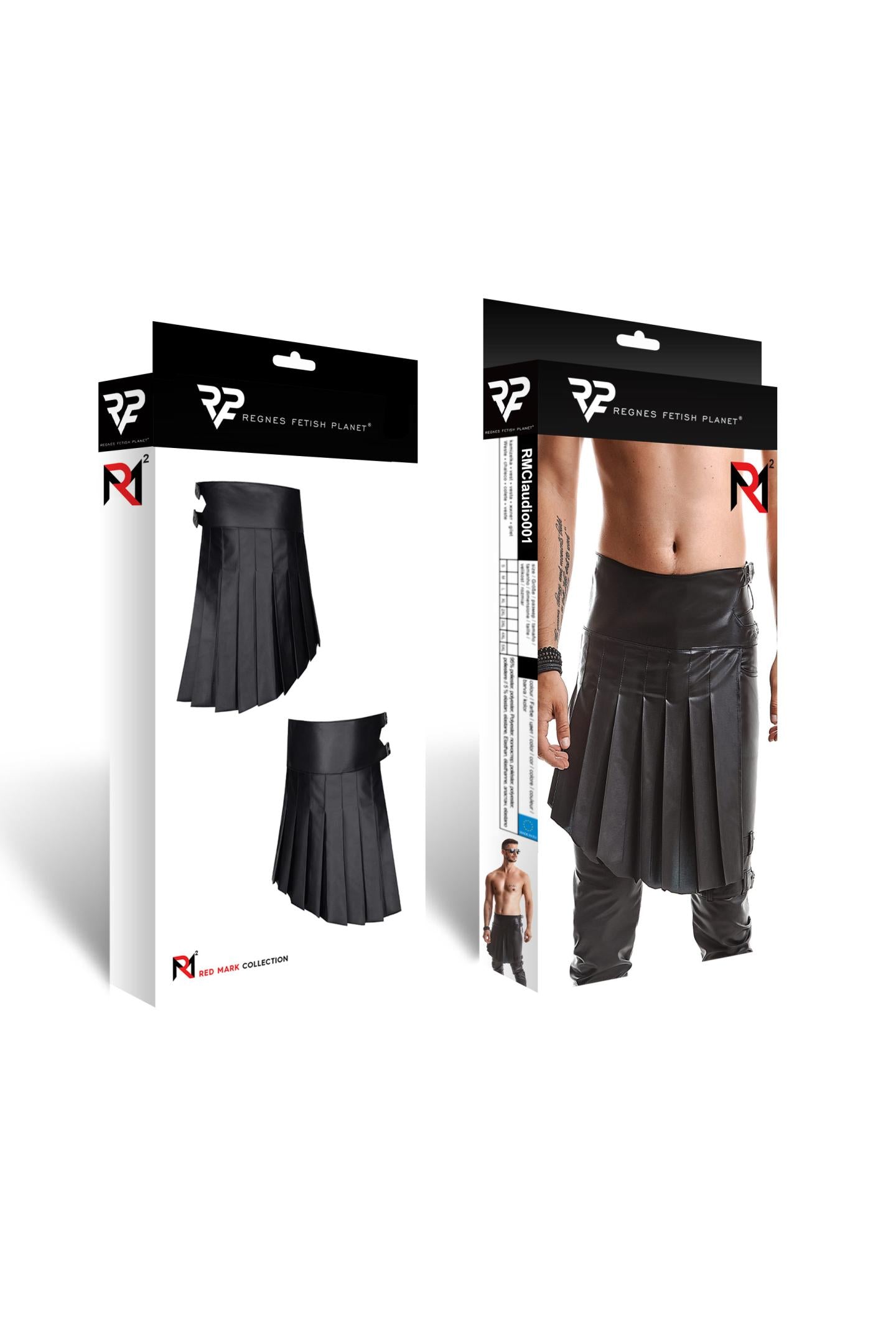 Herren Rock RMClaudio001 schwarz - 5XL-8