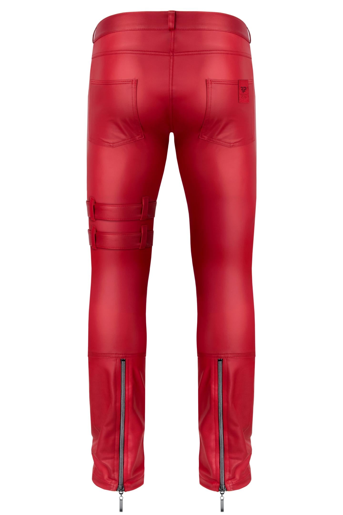 lange Herren Hose RMTommaso002 rot - 2XL-1