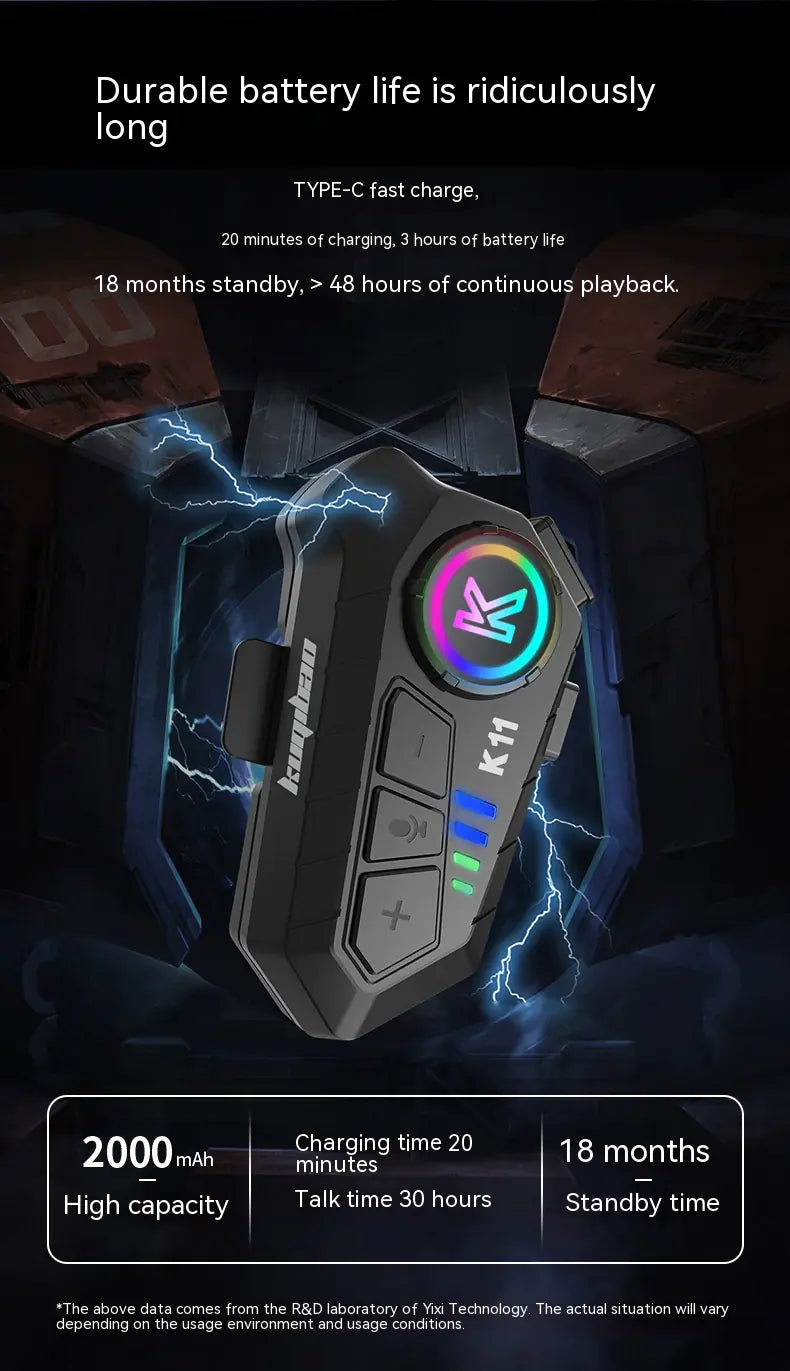 Motorcycle Helmet Bluetooth Headset
