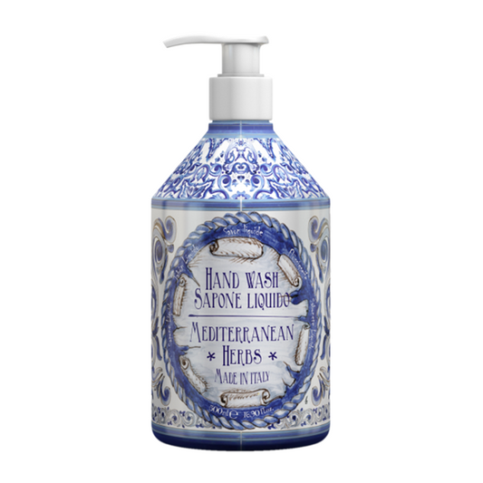 Le Maioliche MEDITERRANEAN HERBS Liquid Hand Soap 500 ml-0