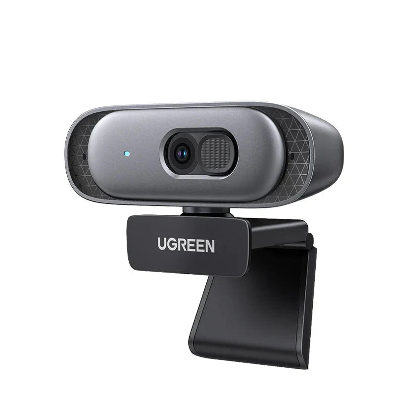 2K USB Webcam HD Mini Web Camera with Autofocus Black-0