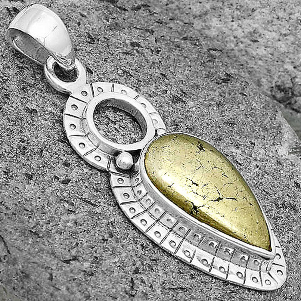 Apache Gold Healer's Gold - Arizona Pendant P-1605 SDP136164-2