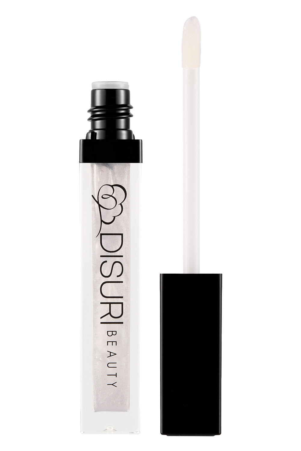 DISURI Beauty Shimmer Lip Gloss - Clear Diamonds-2