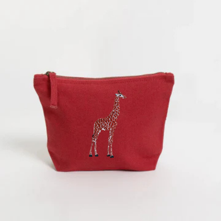 Make Up Pouch - Giraffe-3