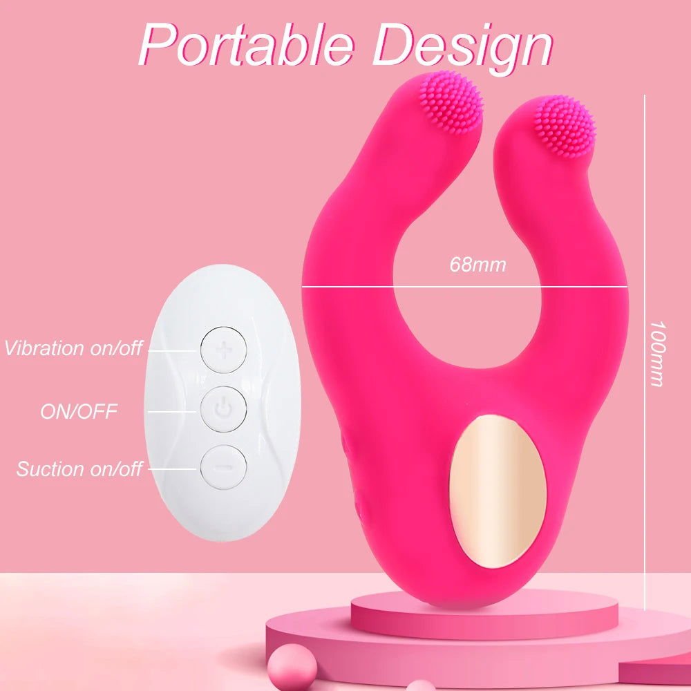 SensoryArc High Frequency Suction Clit Cock Vibrator-4