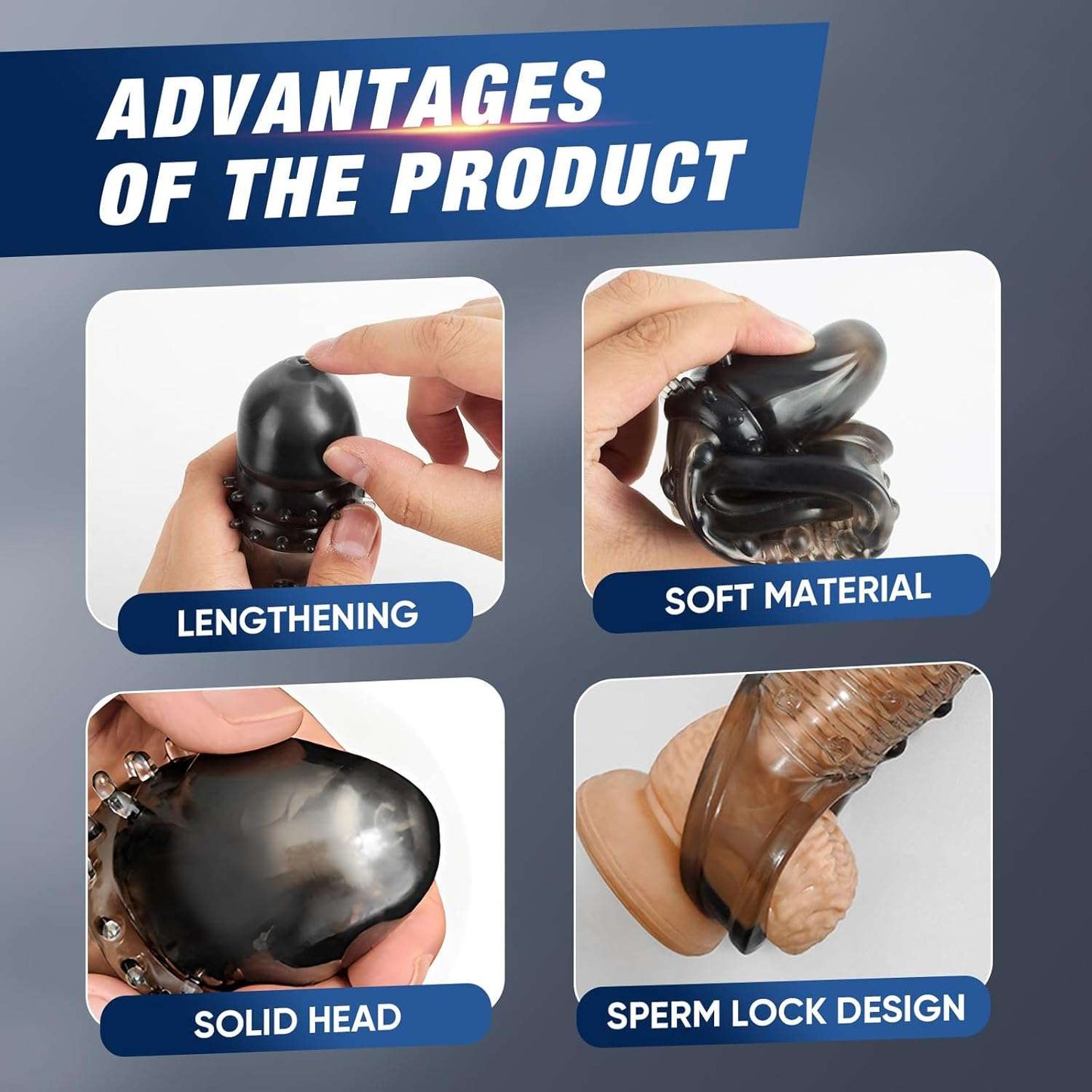 SensoryWrap Spiked Penis Sleeve-4