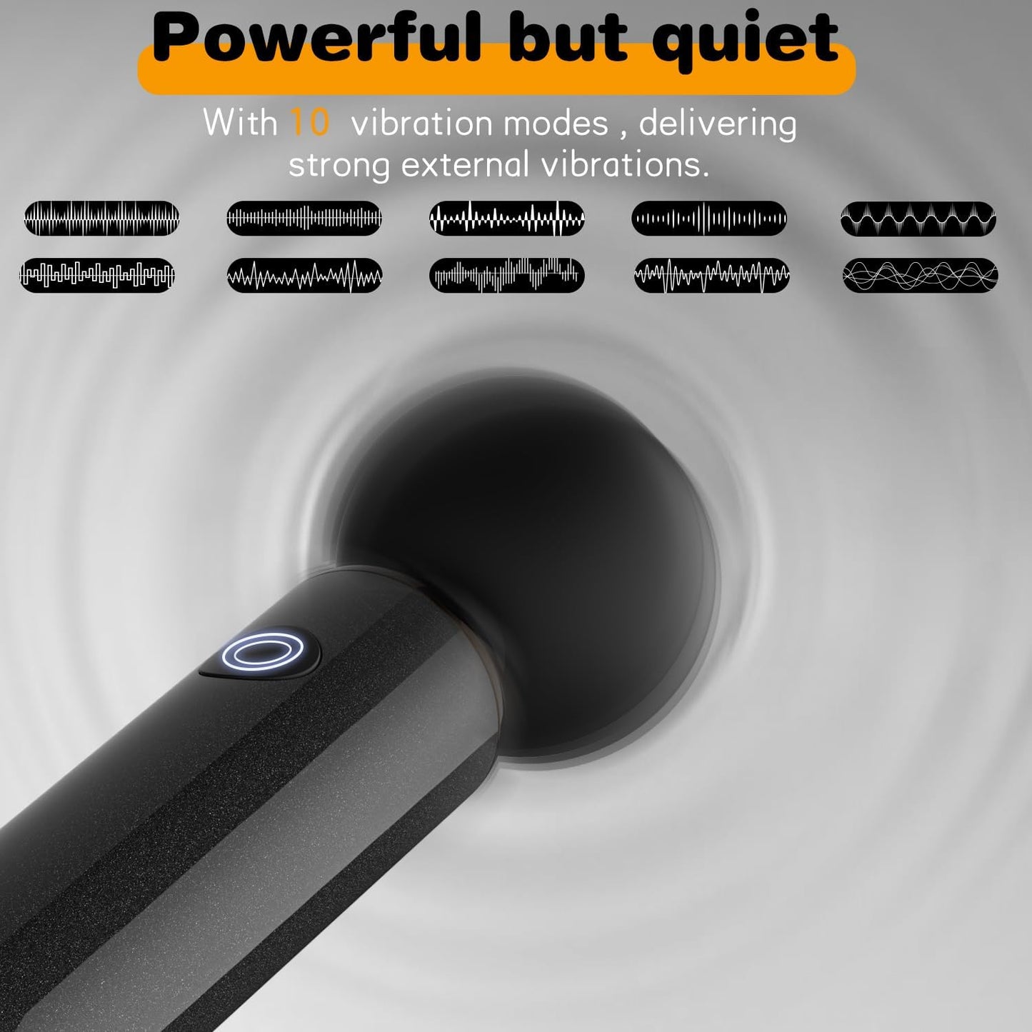 SerenityVibe Clitoral Stimulation Wand Vibrator-1
