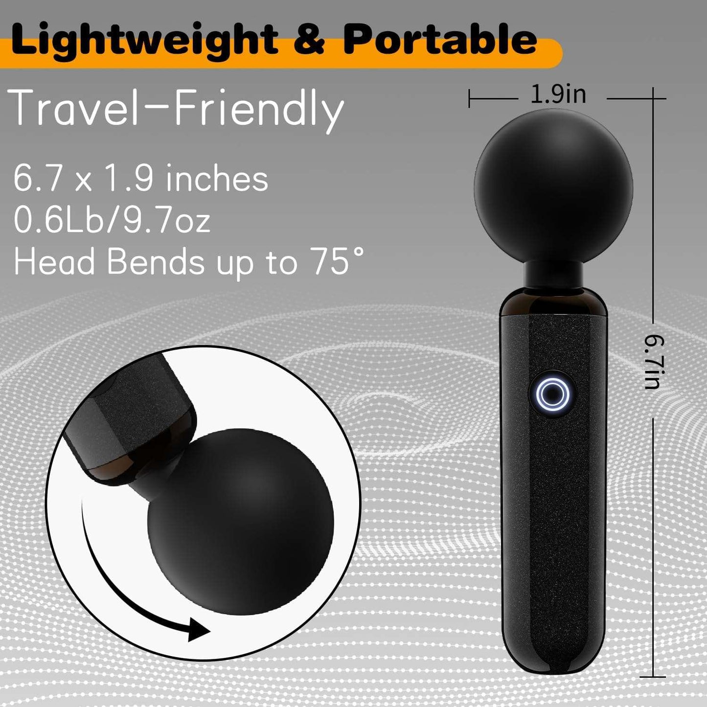 SerenityVibe Clitoral Stimulation Wand Vibrator-4