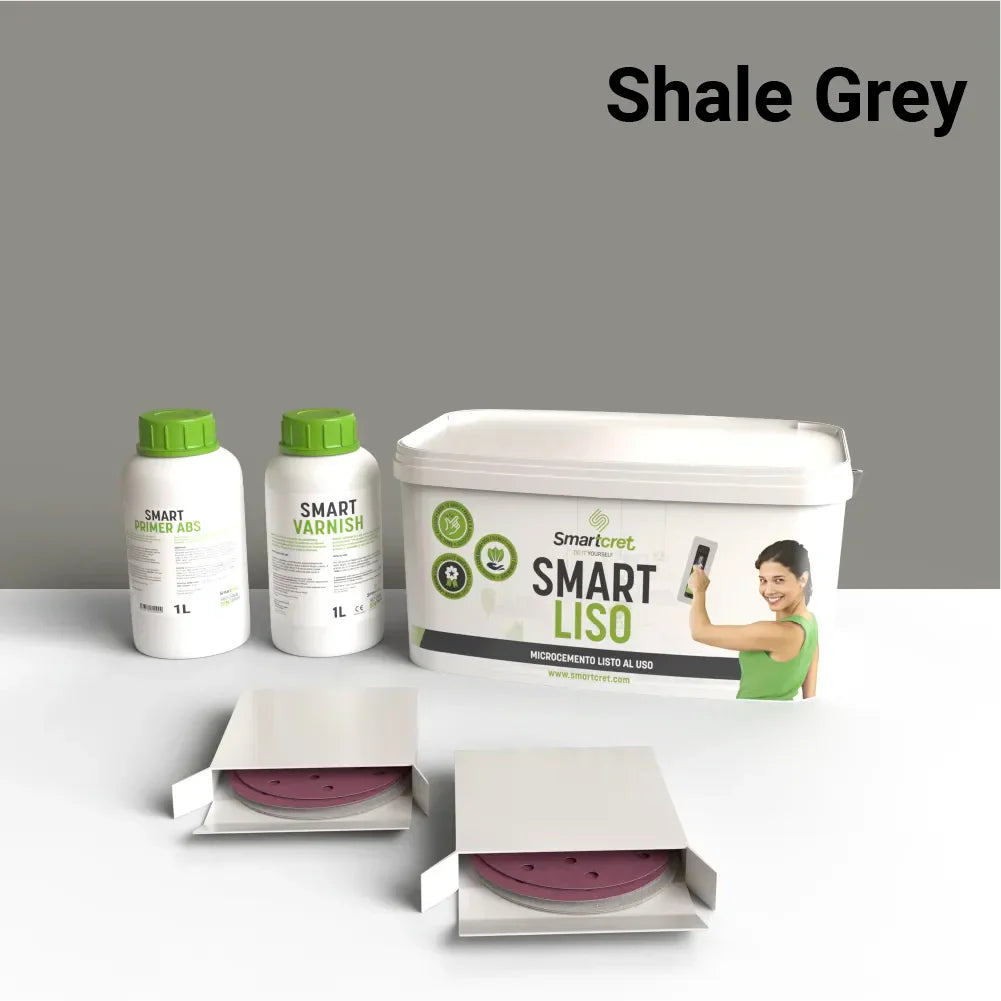 Kit de microcemento para mesas de 6 m²-9